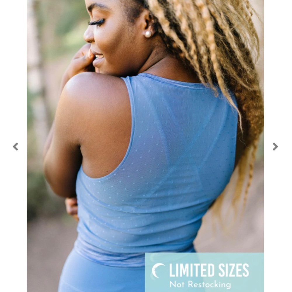 Zyia Calm Blue Luxe Tank - Large